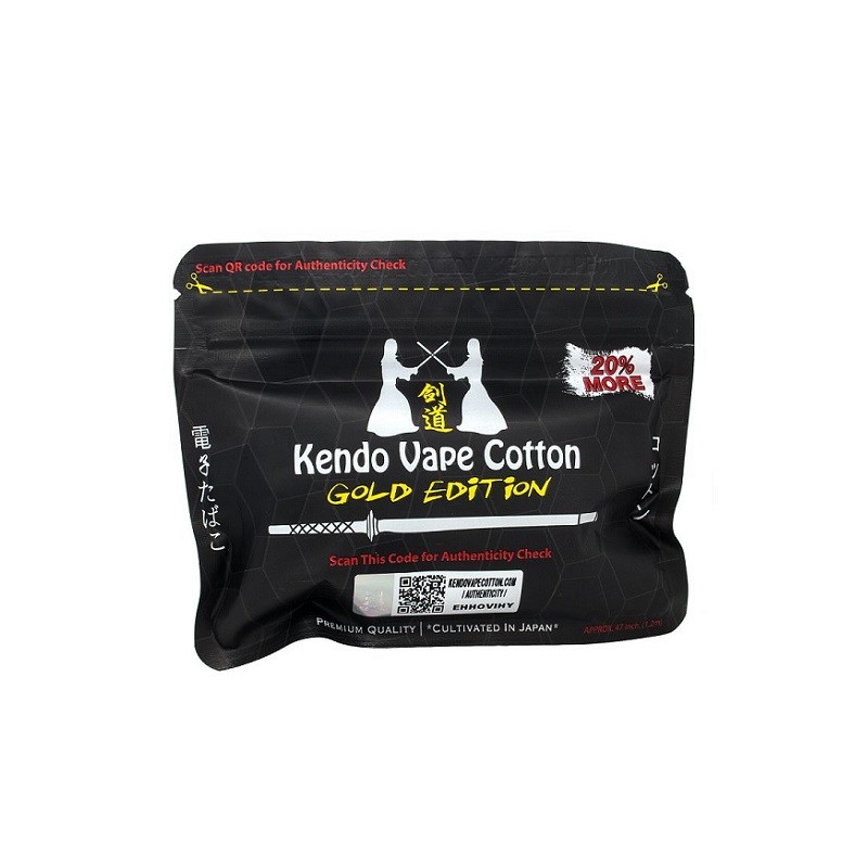 Kendo Vape Cotton Gold Edition Kendo Vape Cotton Gold Edition