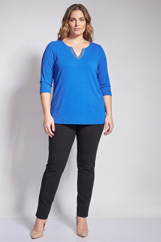 SCUBA CREP ΠΑΝΤΕΛΟΝΙ ΜΕ ΛΑΣΤΙΧΟ ΣΤΗ ΜΕΣΗ ΜΑΥΡΟ DINA