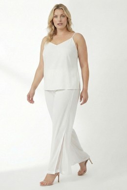 ΠΑΝΤΕΛΟΝΑ ΜΕ ΔΙΠΛΗ ΜΟΥΣΕΛΙΝΑ ΛΕΥΚΗ DINA