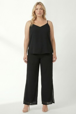 ΠΑΝΤΕΛΟΝΑ ΜΕ ΔΙΠΛΗ ΜΟΥΣΕΛΙΝΑ ΜΑΥΡΗ DINA