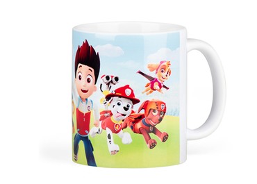 Κεραμική κούπα 11oz Paw Patrol,χρώμα λευκό