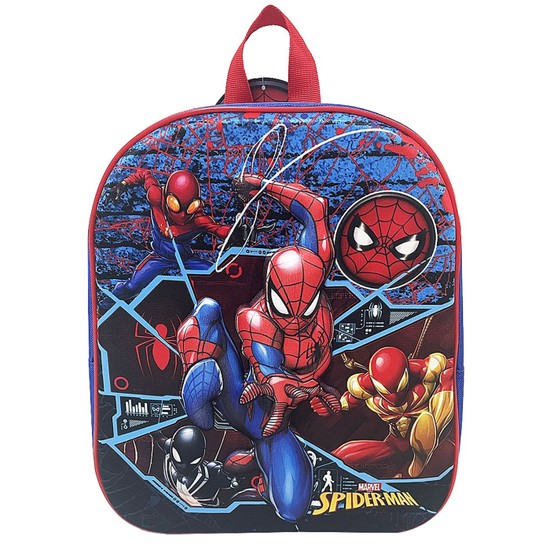 Τσάντα Πλάτης Νηπίου Spiderman 3d 31cm  SXT-2827