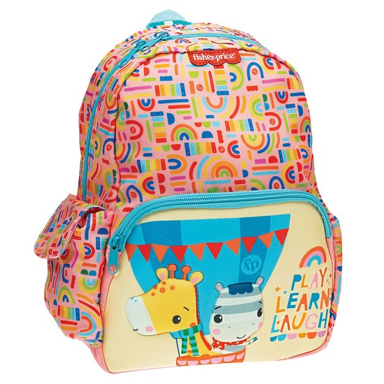 Τσάντα Πλάτης Νηπίου Ανατομική Fisher Price 30x25x15cm  SXT-3468
