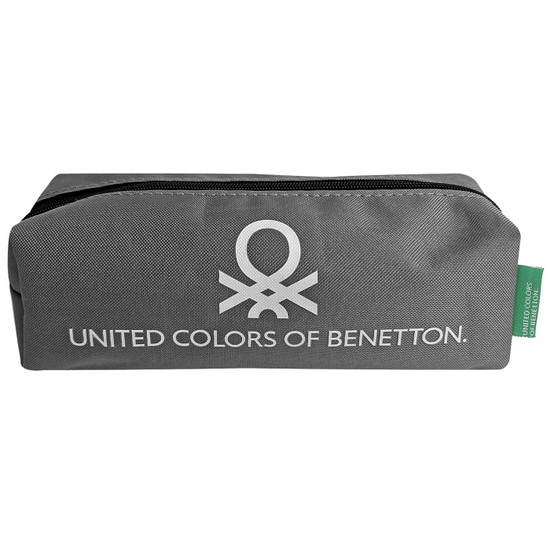 Κασετίνα Γκρι United Colors of Benetton 20x6cm  SXT-3103