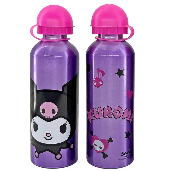Παγούρι Μεταλλικό Kuromi 500ml 21x6,5cm 500ml  SXT-3544