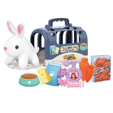 Pet Λαγός σε Τσάντα Ταξιδίου 19x16x13cm   TSAKP-1314