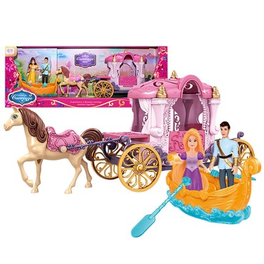 ¨Αμαξα & Βάρκα με Ζευγάρι 50x19x11cm  TSAKP-1319