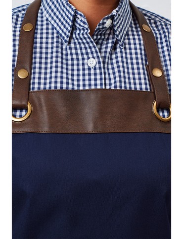 Ποδιά Ολόσωμη με τσέπη PR123 'Espresso'