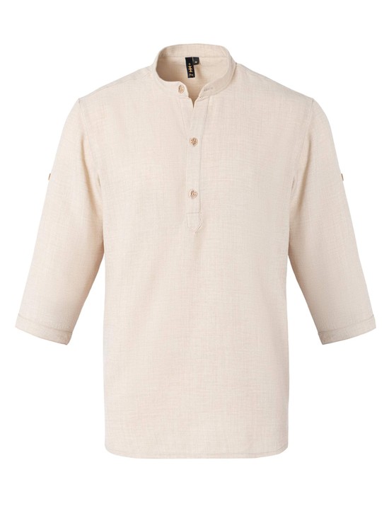 MAUI  UNISEX πουκαμίσα με 3/4 μανίκι