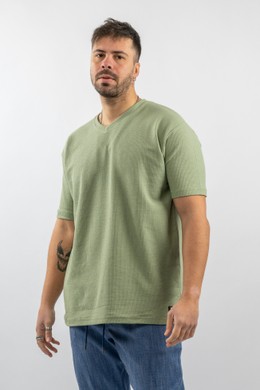 ΑΝΔΡΙΚΗ ΚΟΝΤΟΜΑΝΙΚΗ ΜΠΛΟΥΖΑ New Wave Clothing -251-03- t-shirt Oversized