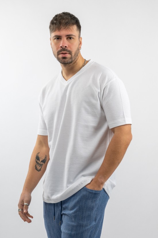 ΑΝΔΡΙΚΗ ΚΟΝΤΟΜΑΝΙΚΗ ΜΠΛΟΥΖΑ New Wave Clothing -251-03- t-shirt Oversized