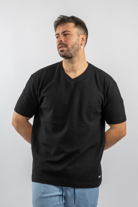 ΑΝΔΡΙΚΗ ΚΟΝΤΟΜΑΝΙΚΗ ΜΠΛΟΥΖΑ New Wave Clothing -251-03- t-shirt Oversized